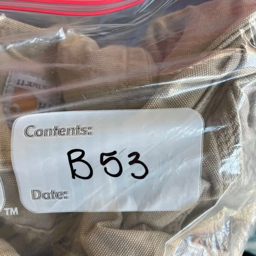 Carhartt Men's FRB180 GKH Flame-Resistant Canvas Cargo Khaki Pants - Size‎ 36x34